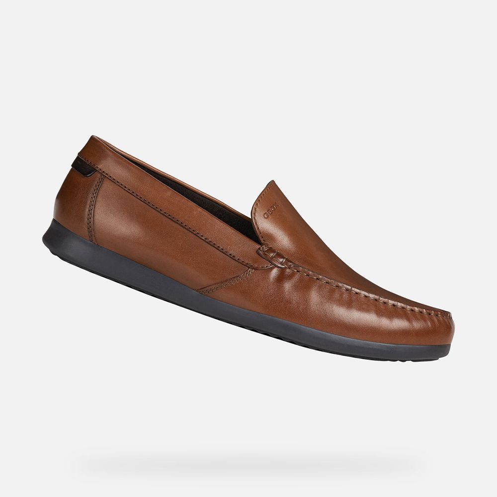 Geox Erkek Loafers Kahverengi - Sile - IWE-503491